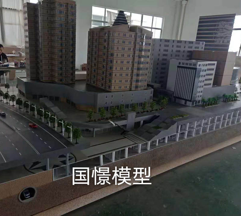 红原县建筑模型