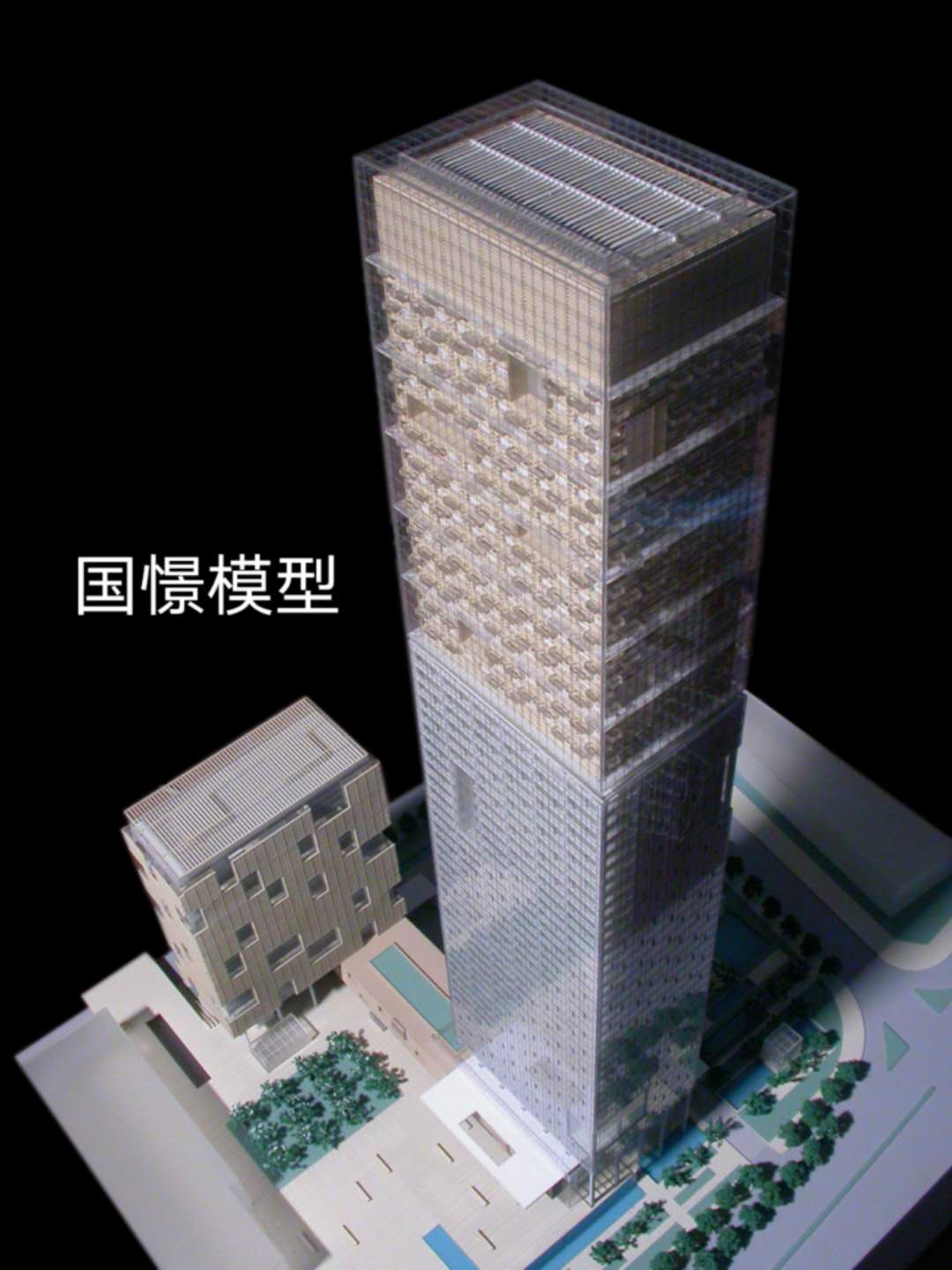 红原县建筑模型