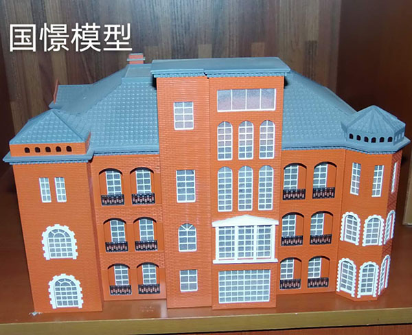 红原县建筑模型