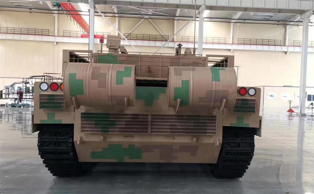 红原县坦克模型